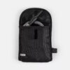 schwarze tex-lock tasche mit Textilschloss mate in grau